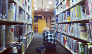 Go ahead! Let yourself get lost in the library!